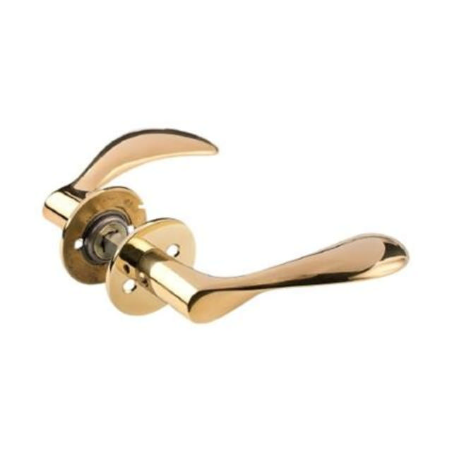 Arne Jacobsen deurkruk 111 mm met rozetten CC30, Sl. Mes.