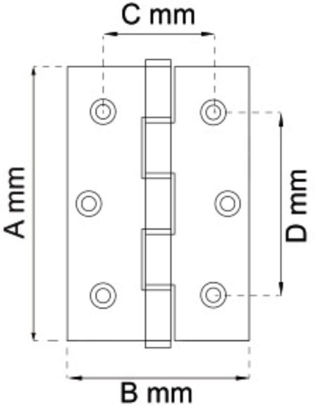 RANDSCHARNIER 76X51X21MM RF STAAL