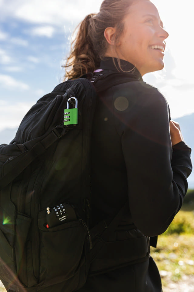 Abus hangslot met code 145/20 Oranje 