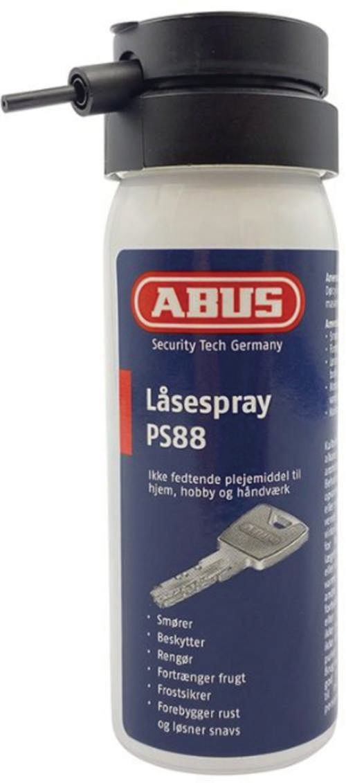Vergrendelingsspray PS88 50 ml (DK) PS88 Denemarken 50 ml blister