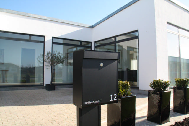 Allux Basisvorm Zwart w. zwarte voorkant