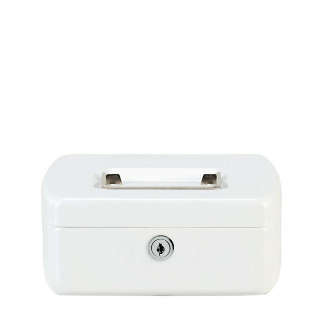 Burg pengekasse Office 2167 hvid/rød, 73x173x130