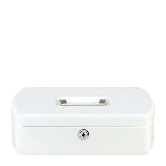 Burg pengekasse Office 2257 hvid/blå, 75x255x200