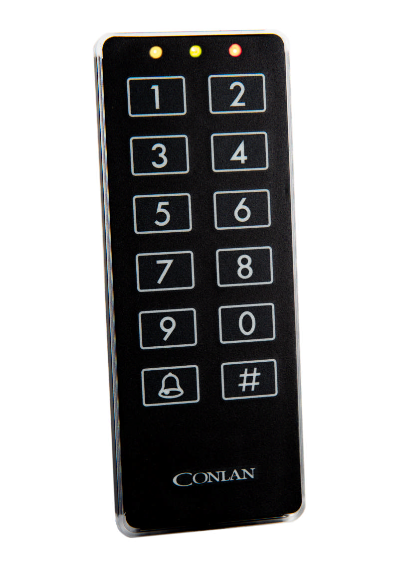 Conlan CT 1000 codetoetsenbord, zwart