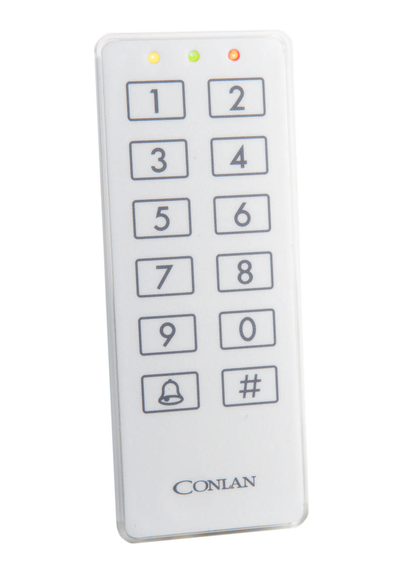 Conlan CT 1000 Codetoetsenbord, wit