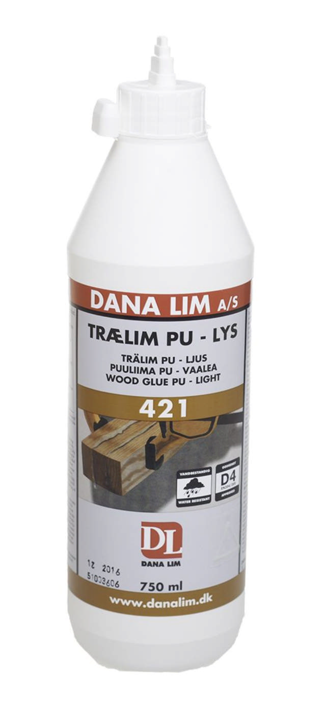 Dana Houtlijm PU Licht 421 750 ml
