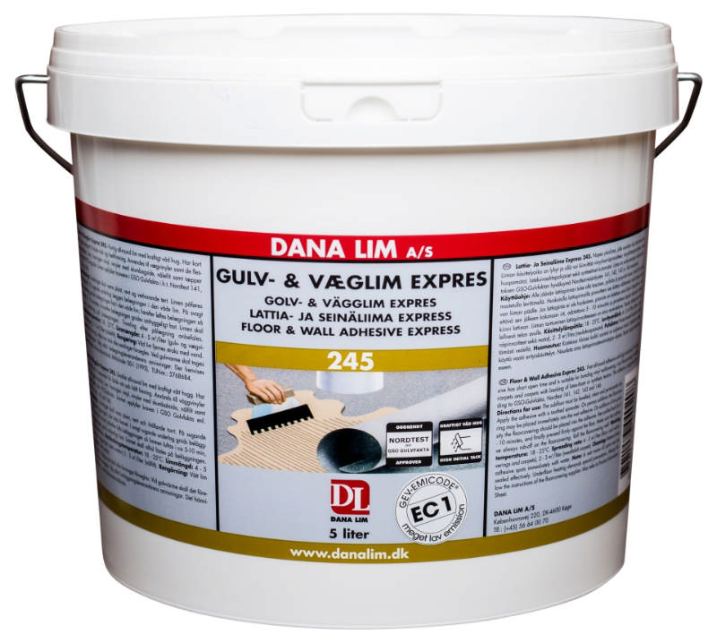 Dana Vloer-Muurlijm Express 245 5,0L