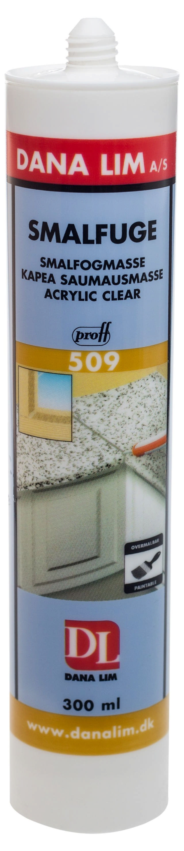 Dana Smalkit 509 Transparant 300 ml