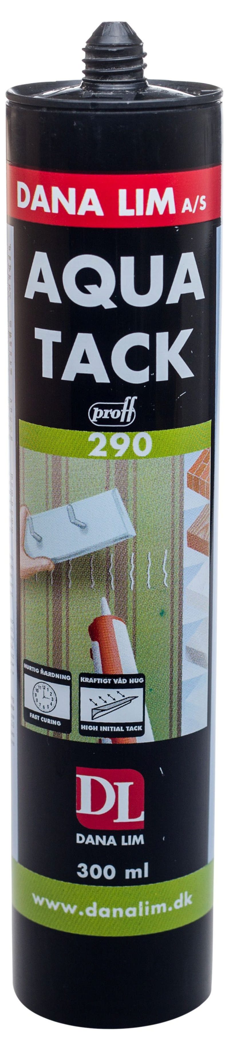 Dana Aqua Tack 290, wit 300 ml