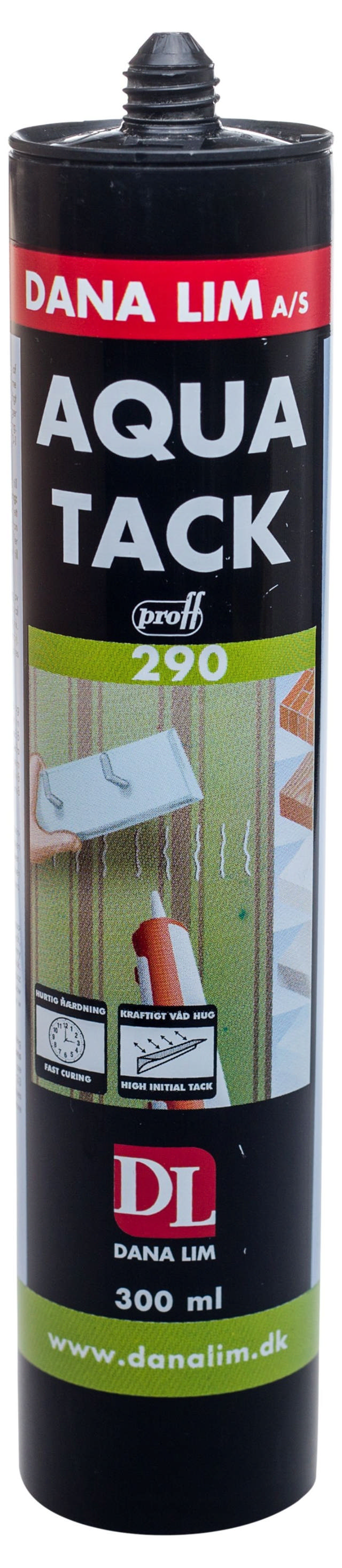 Dana Aqua Tack 290, wit 300 ml