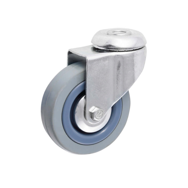 Meubelwiel t/bout Ø75 mm Draaibaar