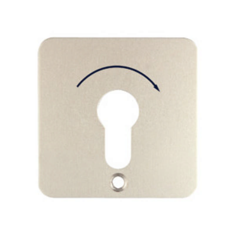 Geba voorplaat 68x68mm. t/AAN/Uit