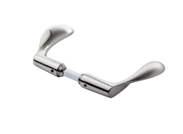 Arne Jacobsen deurkruk 111 mm. zonder rozetten