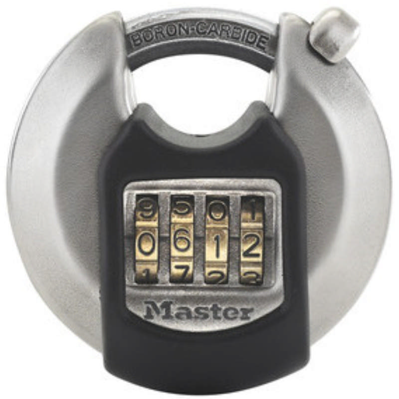 Masterlock hangslot, Diskus, met code, M40EURDNM