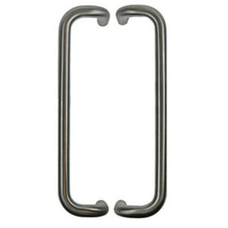 Lockit deurkruk Ø 19 CC 300mm, gebogen, set