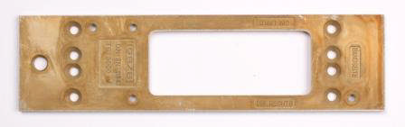 GEZE Montageplaat TS 3000 zilver