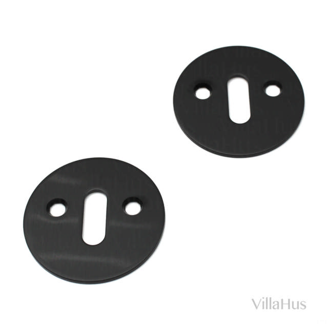 Randi Line 18 sleutelhangers, CC27 mm, zwart PVD