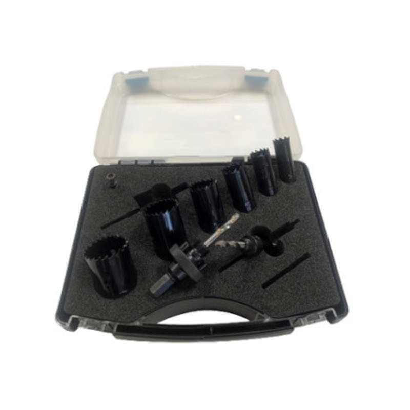 Heller gatenzaagset 19,22,25,30,35,40 mmm. adapter