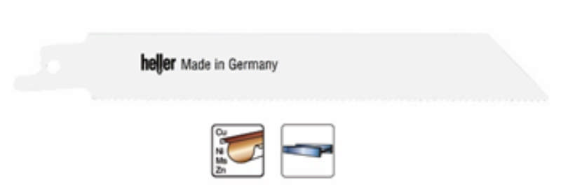 Heller bajonetzaagblad 130mm metaal, pk. een 5 stuks. S922BF