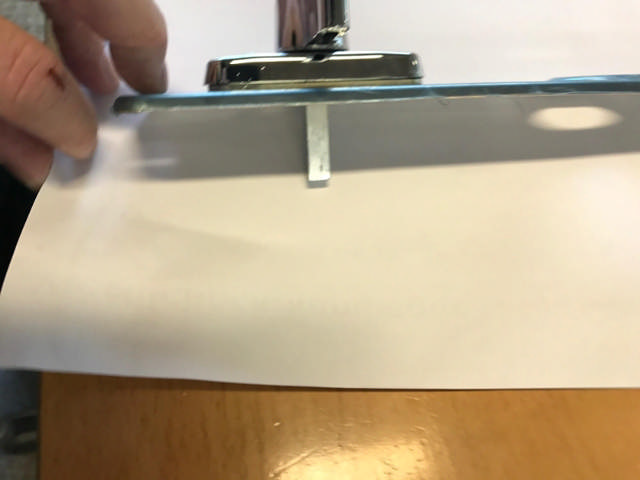 833008AA lang bord 230x50mm