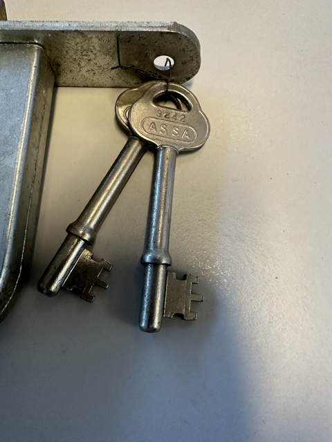 Ruko Kamsleutelslot met ronde hoeken **STOPGEZET**