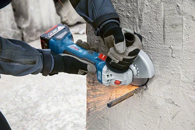 Bosch haakse slijper GWS18V-7 125mm solo