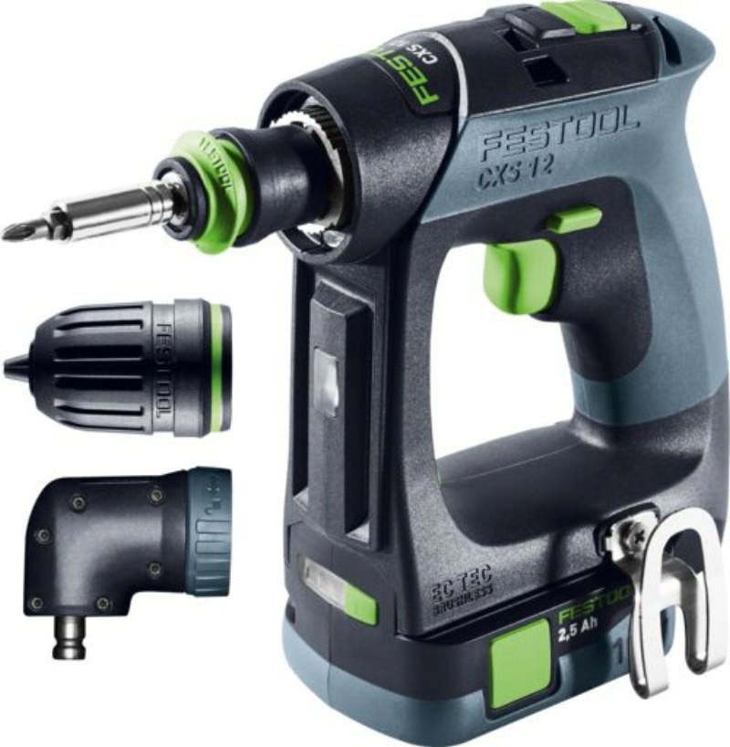 Festool Accuboormachine/schroevendraaier CXS 12 2,5-set