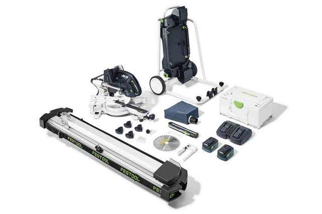 Festool Akku verstekzaag KSC 60 EB 5.0 I-UG-Set