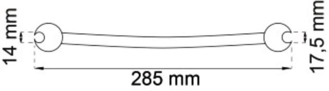 SCHARNIEREN RECHTMACHINES 14/17,5MM ELEKTRO-GEGALVANISEERD 