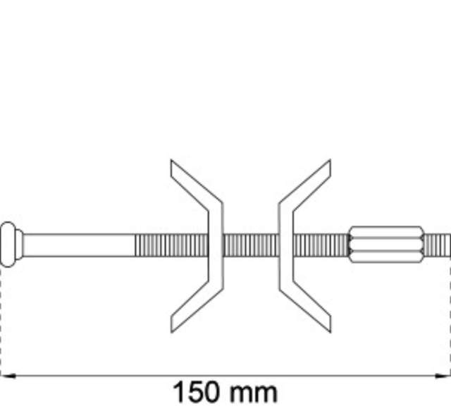 HANGSLOT OPPERVLAKKEN 100MM