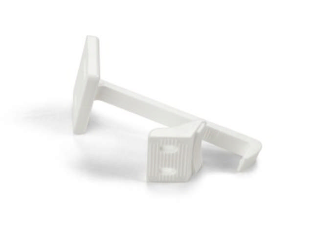 KINDVEILIGE KAST 3 STUKS WIT PLASTIC 