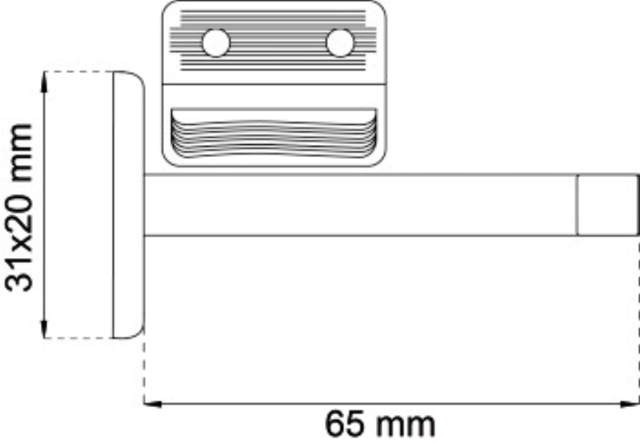 KINDVEILIGE KAST 3 STUKS WIT PLASTIC 
