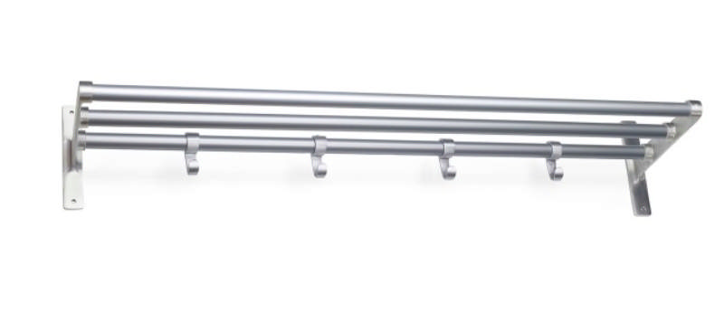 HOEDERENREK ELEGANT ALU/ALU 1000MM