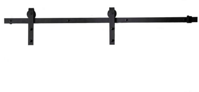 SCHUIFDEURSCHARNIER RETRO COMPLEET