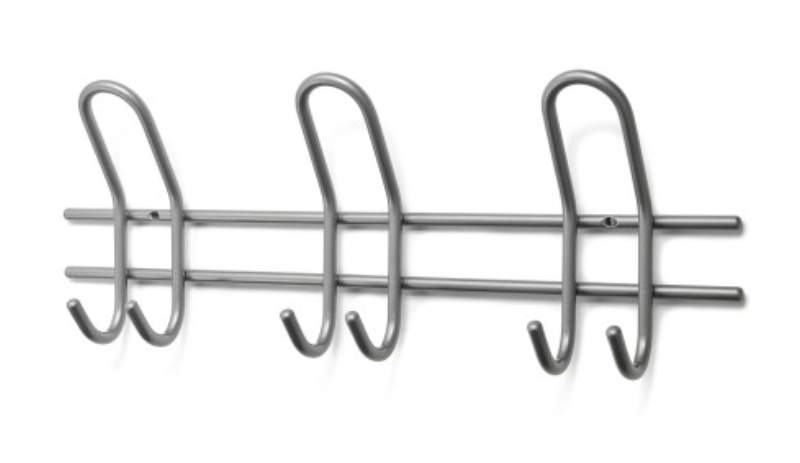 KAPSTOK SATURN 3-HAAKS GRIJS 