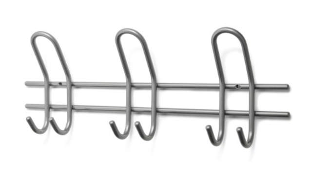 KAPSTOK SATURN 3-HAAKS GRIJS 