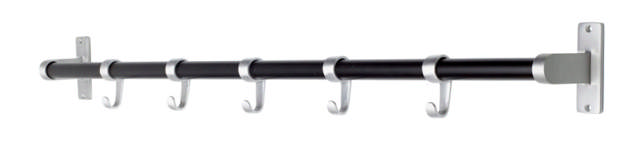 ELEGANTE KAPSTOK ALU/ZWART