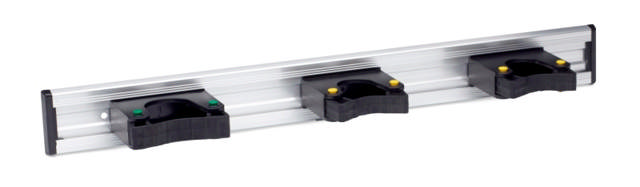 RAIL MET GEREEDSCHAPSHOUDER L50 