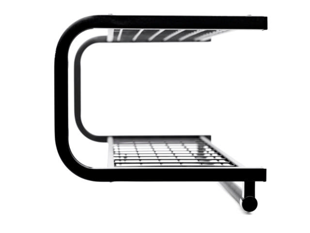 KAPSTOK 7000 100CM ZWART