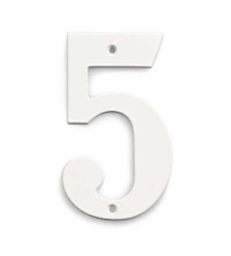 HUIS NR. 5 WIT 140MM **NIET MEER VERKRIJGBAAR NA UITVERKOCHT**