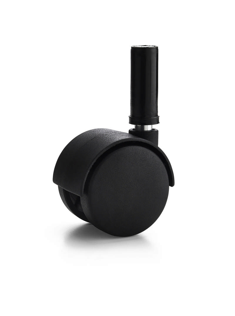 MEUBELWIELEN ZWART NYLON 4 STUKS 