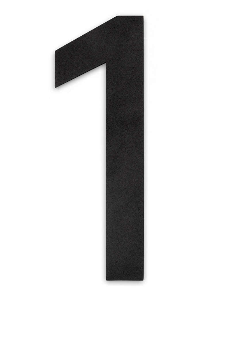 HUISNUMMER HUIS ZWART