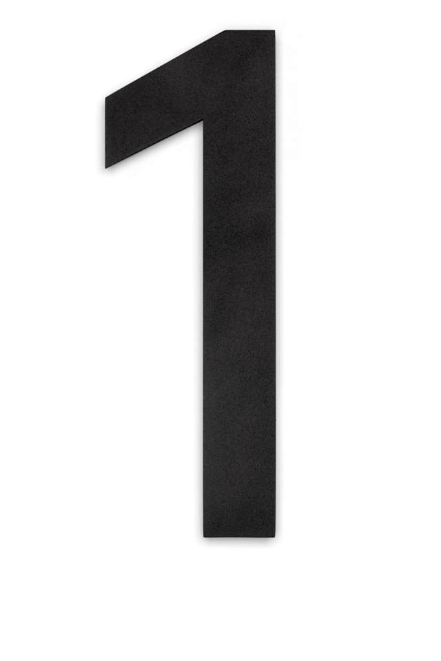 HUISNUMMER HUIS ZWART