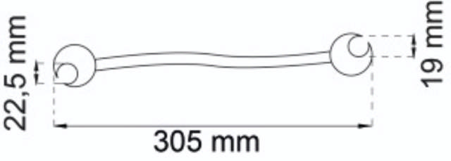 Habo scharnierschotel groot 13916