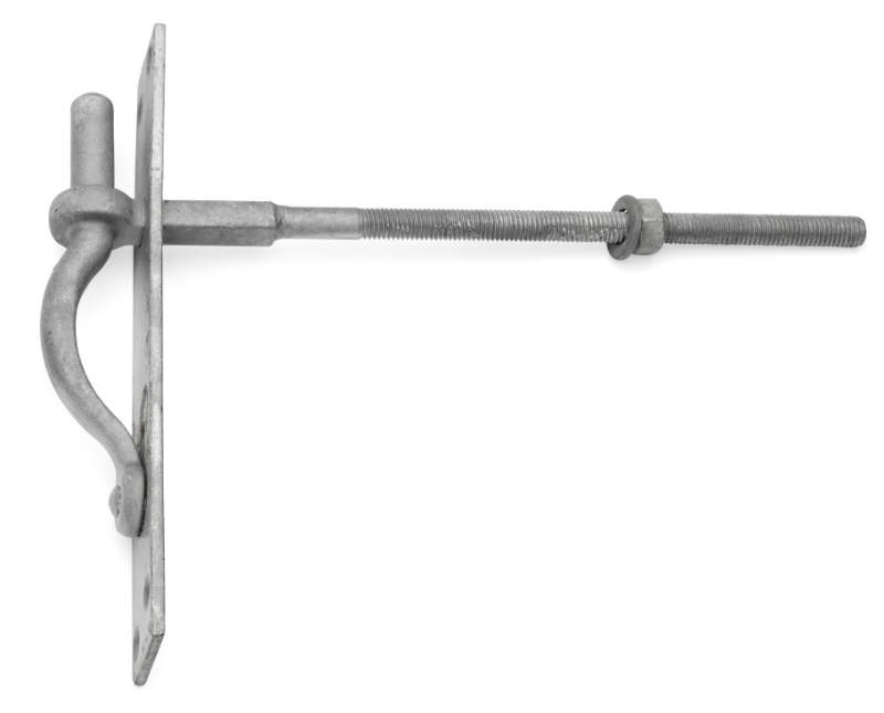 PLAAT SCHROEFPLAAT 16MM KRAAN THERMISCH VERZINKT