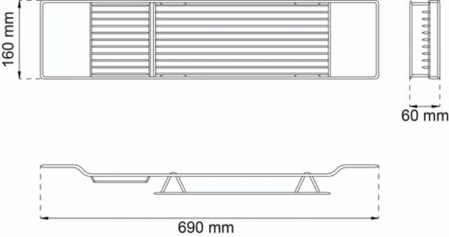 BADKUIPPLANK LOBELIA CHROOM 