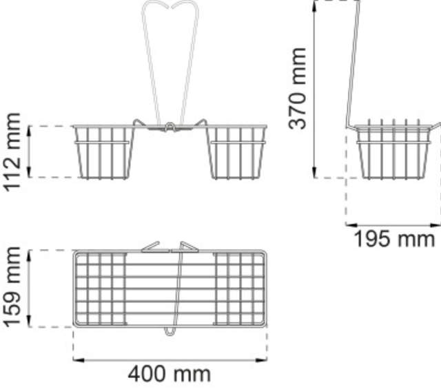 VERLICHTING PLANK LAVENDEL CHROOM 
