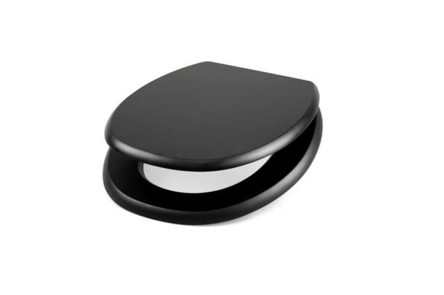 Toiletbril Natuur Zwart 