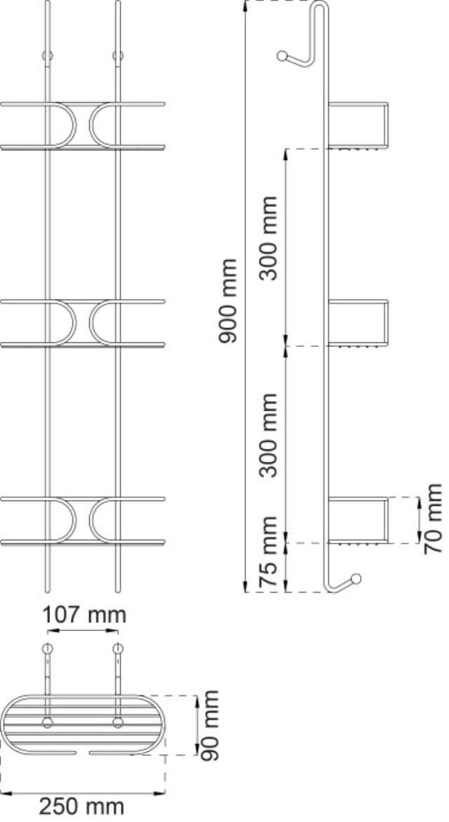 DOUCHEPLANK AMBROSIA TRIPLE CHROOM 