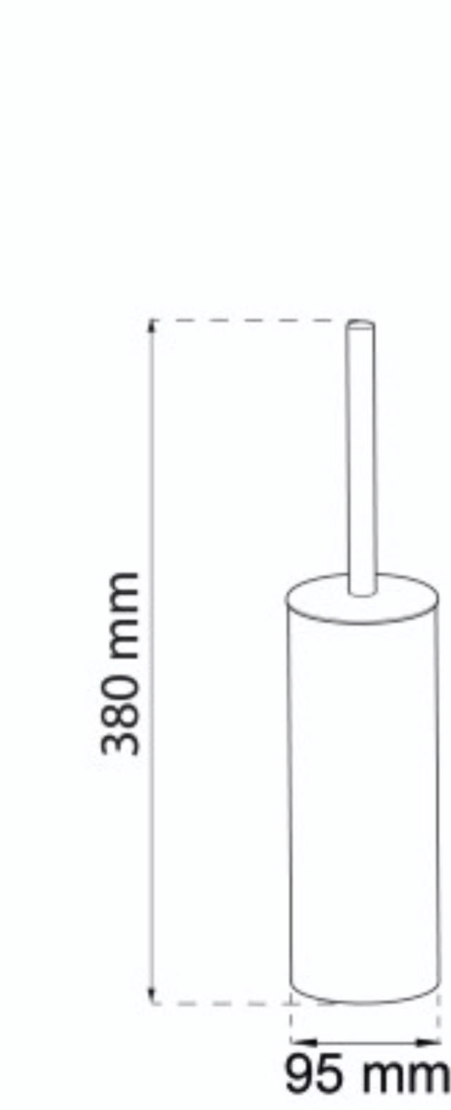 Toiletborstelset Blossom White 
